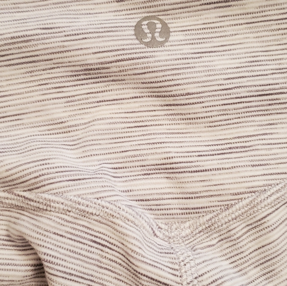 Lululemon Striped Yoga Pants 2 - Picture 6 of 11